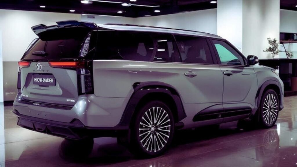 New Toyota Grand Highlander 2026 Facelift