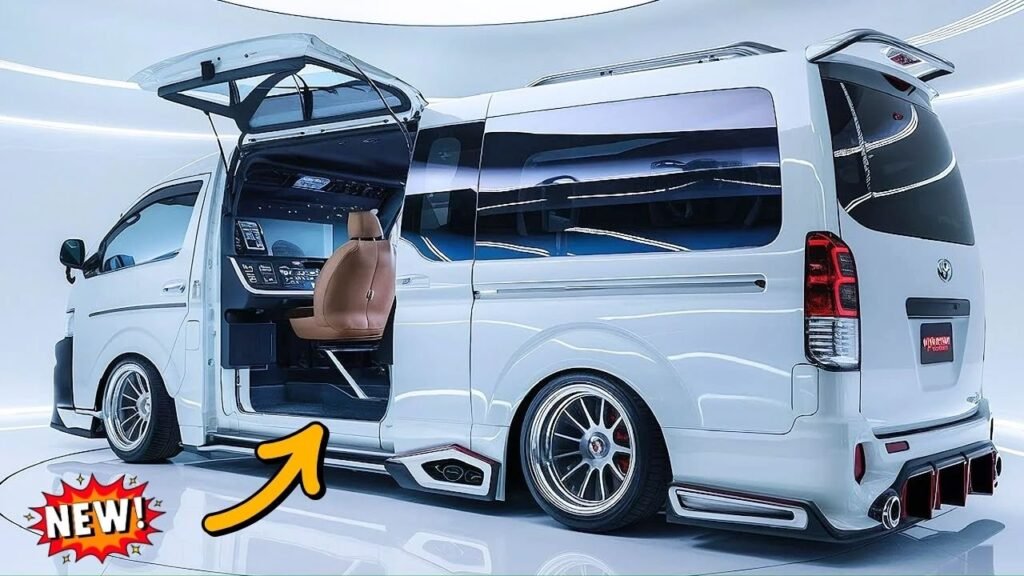 New Toyota Hiace 2025 Launch Stunning New Van Brings More Space, Power & Advanced Features